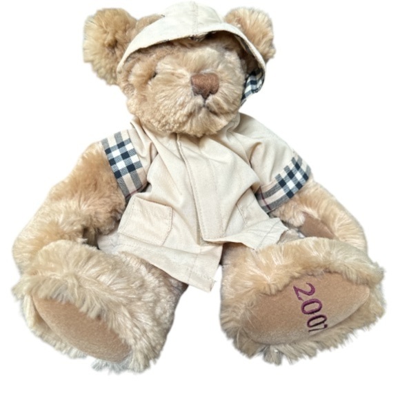 Burberry Other - Burberry bear 2007 plaid khaki furry